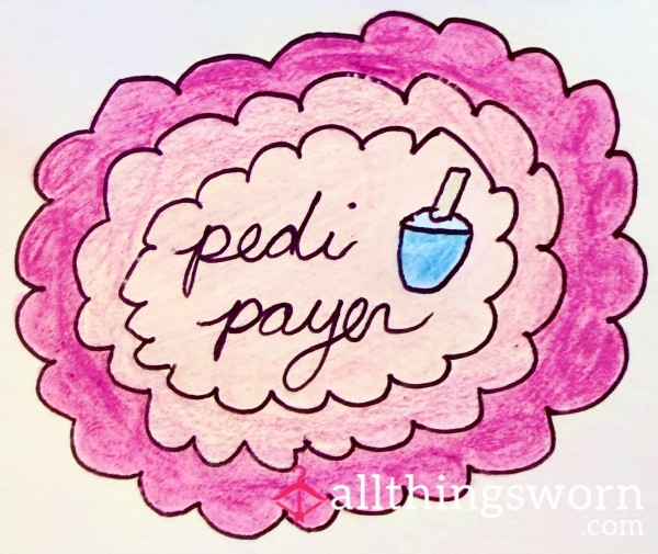 Pedicure Payer + Video Or Ft 🩷