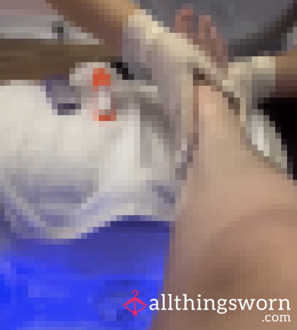 Pedicure Video - Watch My Feet Get Scrubbed, Ma**aged, And Painted
