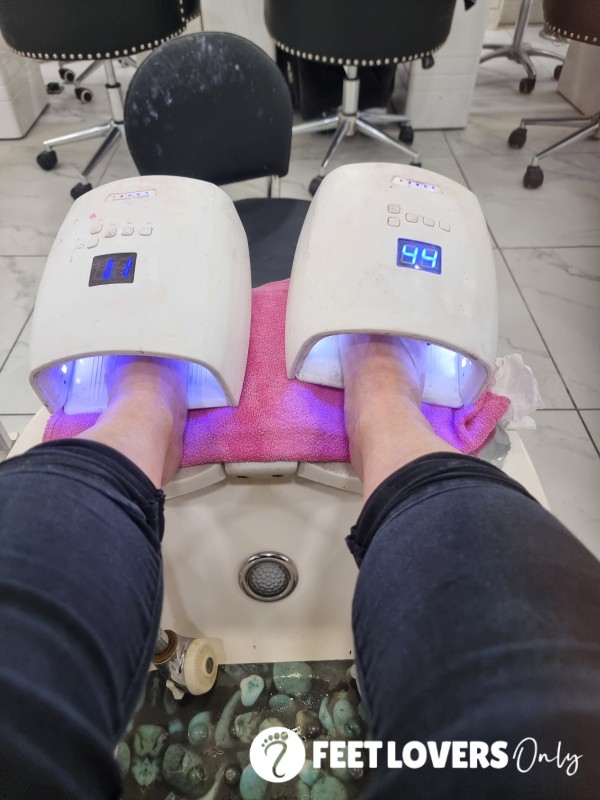 14 Minutes Pedicure With Me