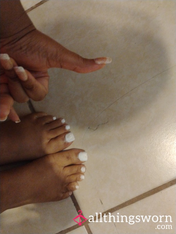 Pedicured Feet