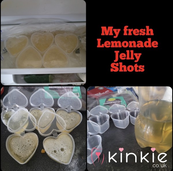 P** JELLO JELLY SHOTS X 4 🍋🥃🫗
