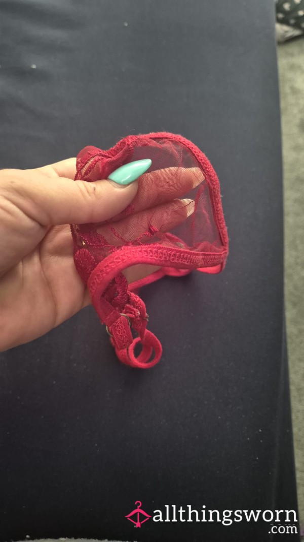 P**ing Through Panties