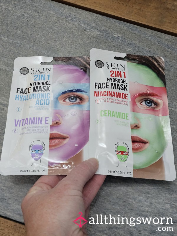 P**l Off Face Masks. Let Me Relax In Your Chosen Face Mask And I'll Wrap It Back Up For You To Enjoy 💋