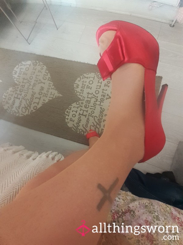 P**p Toe Heels
