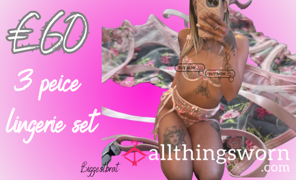 PERFECT FLOWER 3 PIECE 🌸🌷🌺