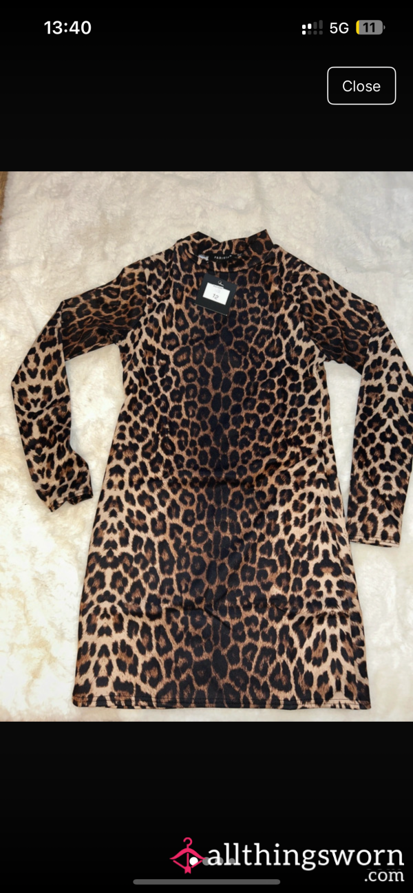 🖤🤎 Perfect Sissy Dress - Size 12   🐆 🐆