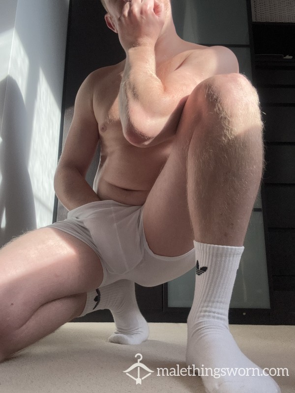 Perfectly White Crew Socks