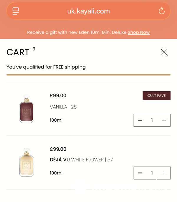 Perfume Purchase