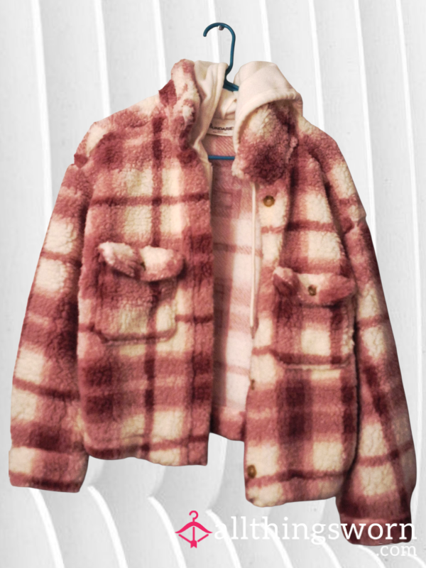 ✨Perfumed Scented Cozy & Stylish Plaid Sherpa Jacket ✨