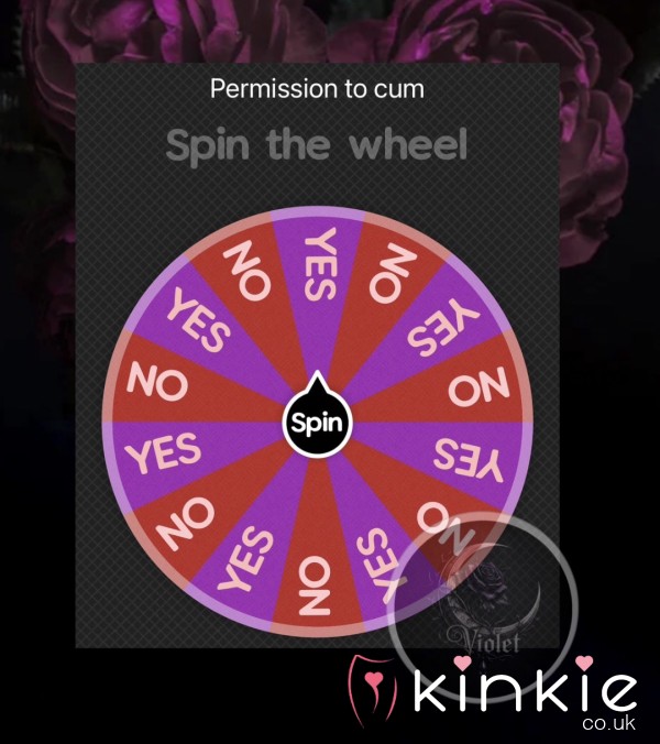 Permission To C*m Wheel Decider