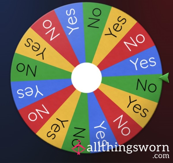 Permission To C*m Wheel Spin