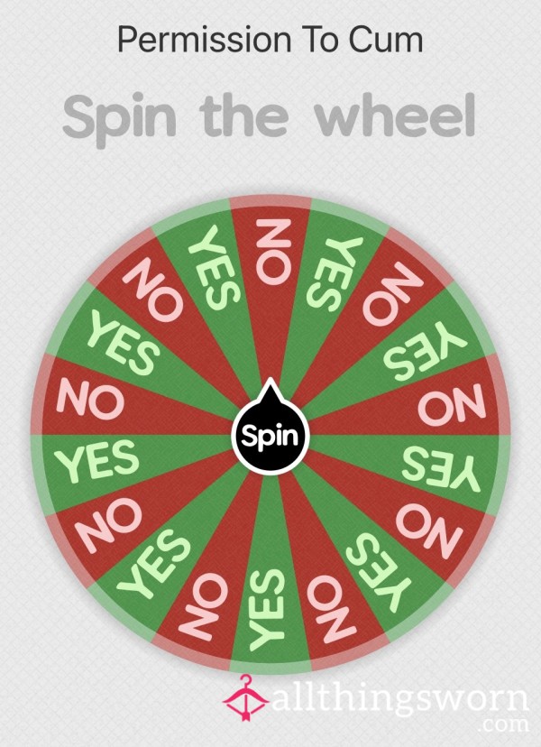 Permission To C*m Wheel Spin