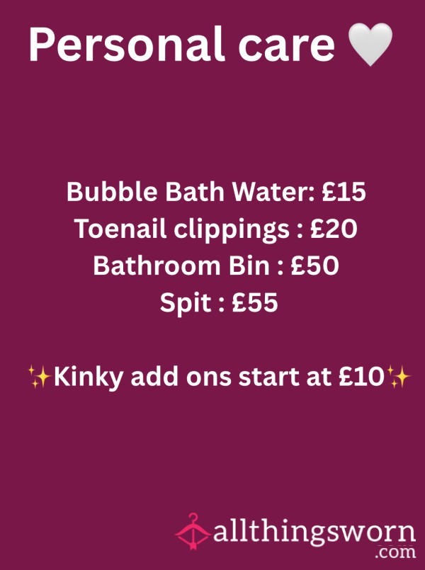 Personal Care