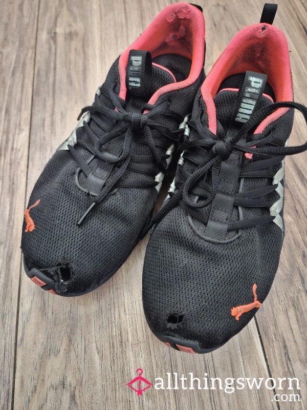 Personal Trainer's Worn Out (Holes In Them!) Shoes 🤭💦