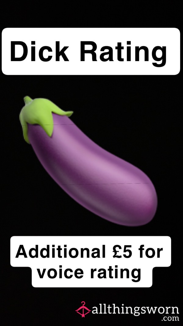 Personalised D*ck Ratings