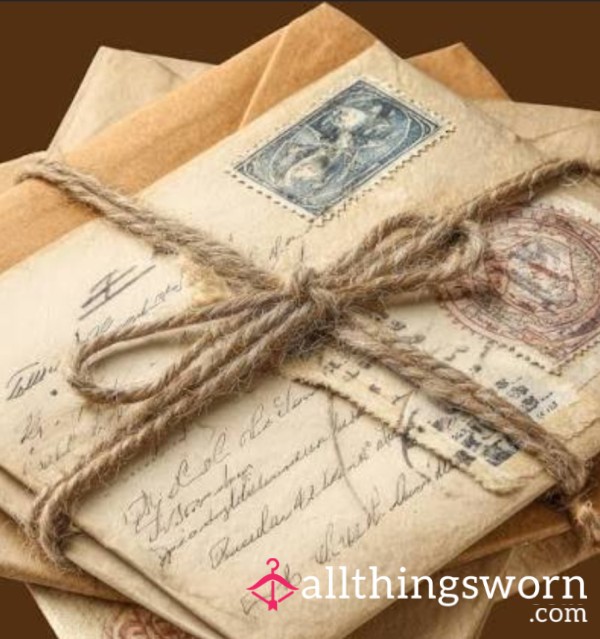 Personalised Letter Just For You. Can Be A One Off Or Something Regular
