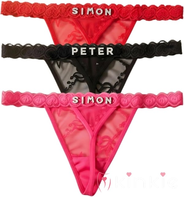 Personalised Panties - See Your Name On My A**!