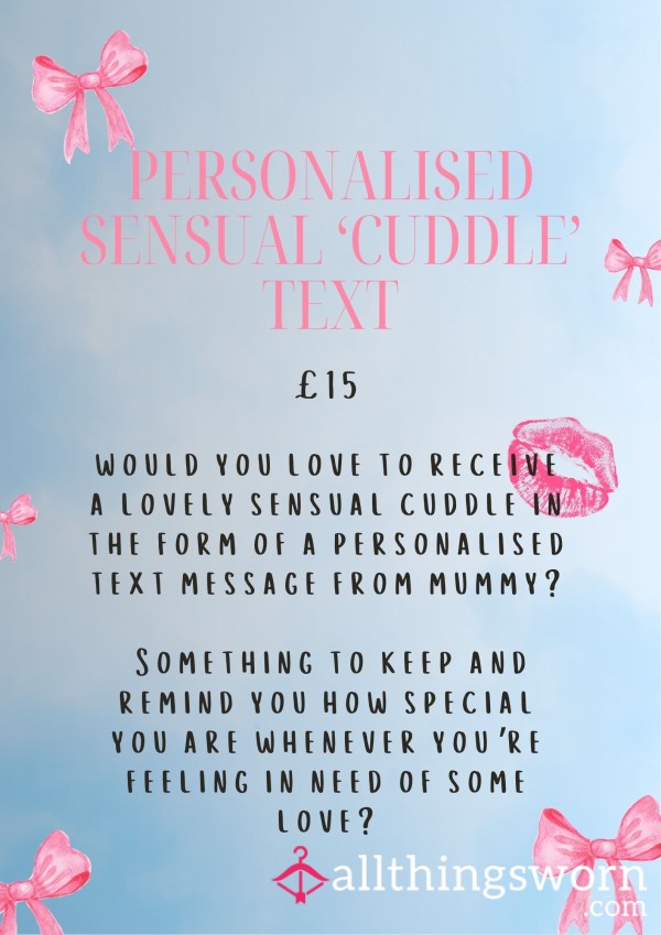 Personalised Sensual Text Message To Remind You How Special You Are