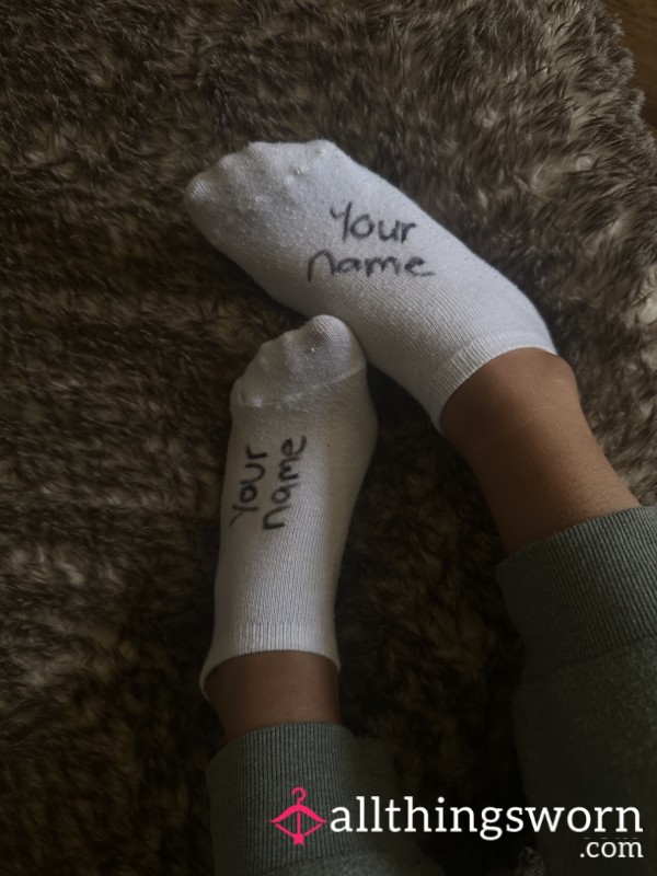 Personalised Worn Socks