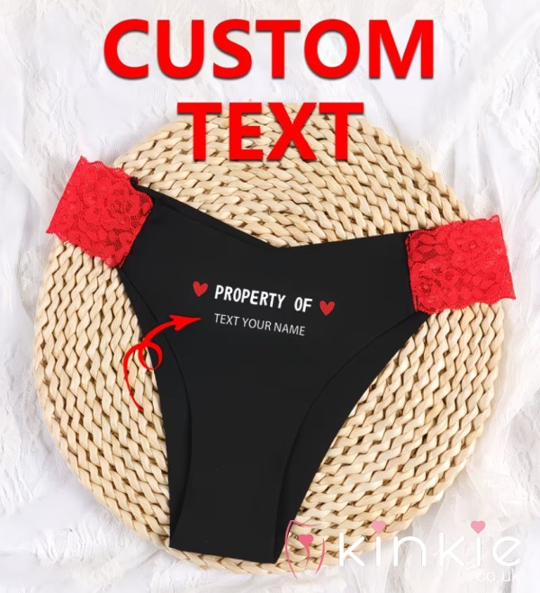 Personalised Worn Thongs Or Knickers