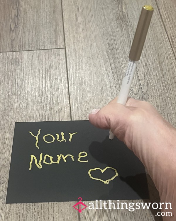 Personalized Card