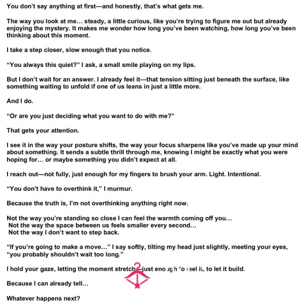 Personalized Erotic Story - Written, Audio, Or Video
