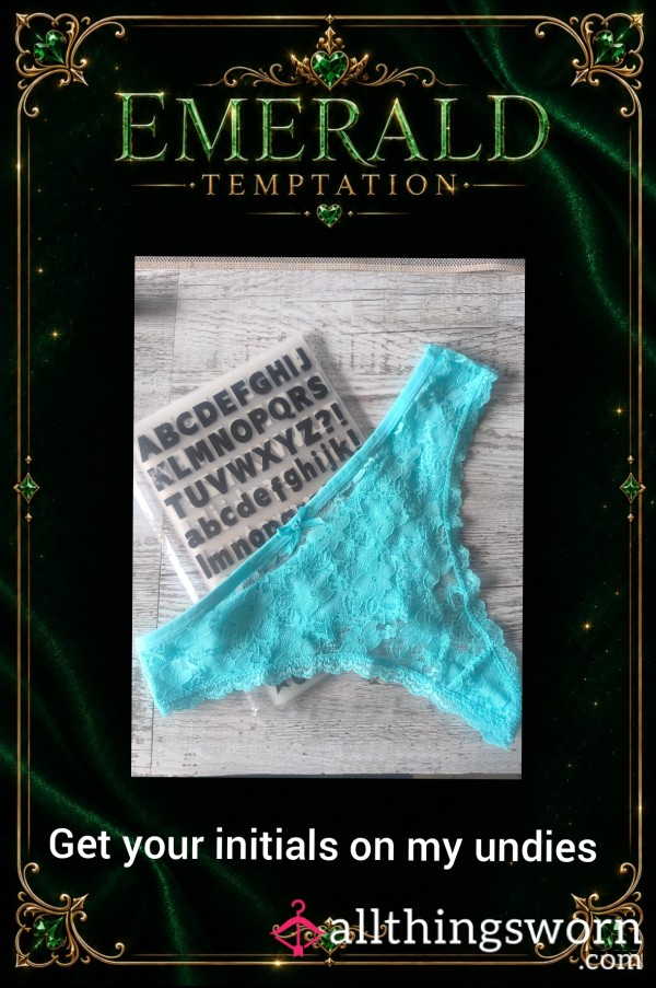 💚 Personalized Panties💚