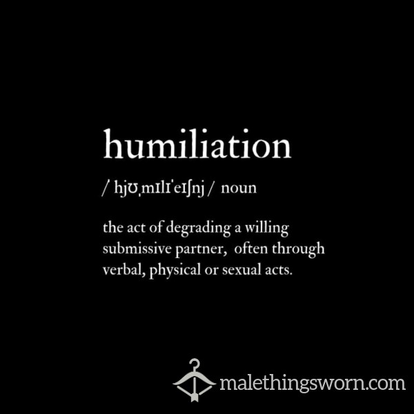 Personalized Verbal Domination