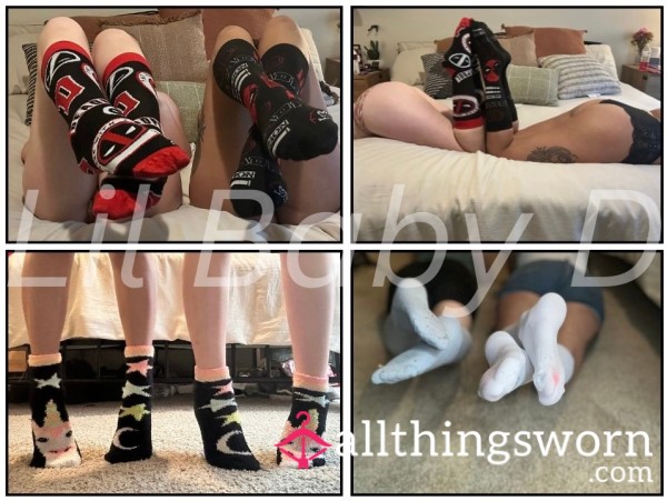 Photo Set - 37 Photos - Bestie Collab: S**y In Socks
