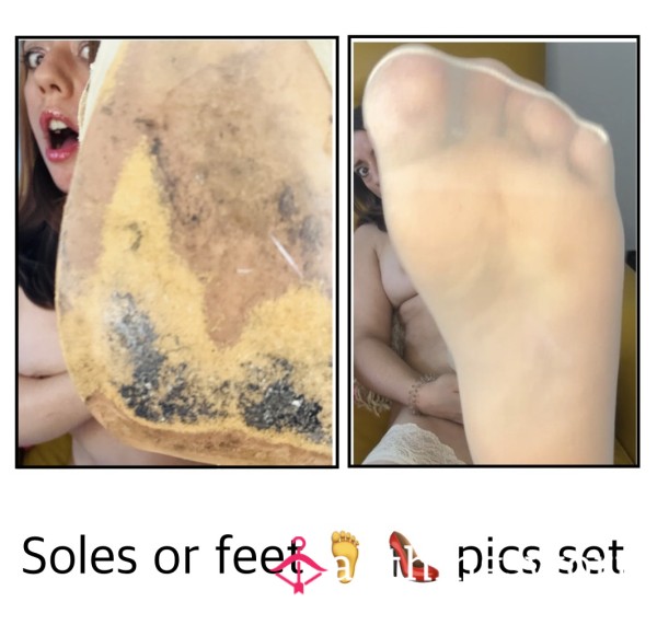 Photo Set Soles Heels Or Soles Feet 10 Pics
