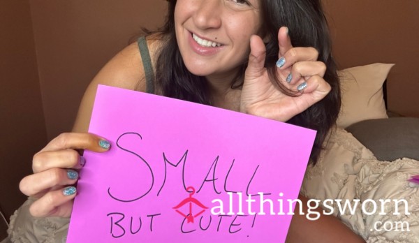 Photo Set With Signs Talking About Your C*ck!