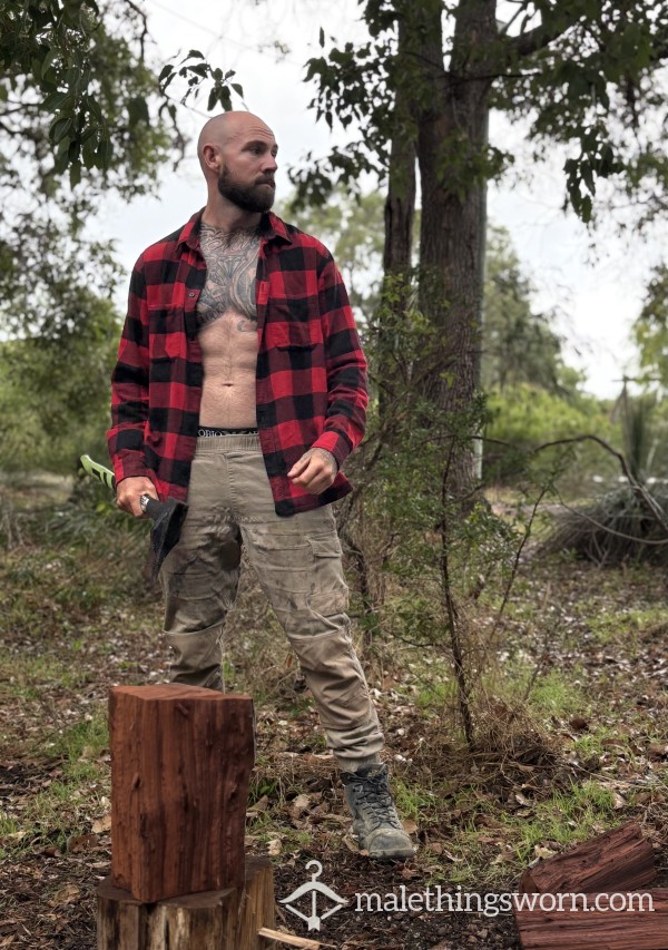 Photos Of Me Chopping Wood, Does It Get Any More Manly?