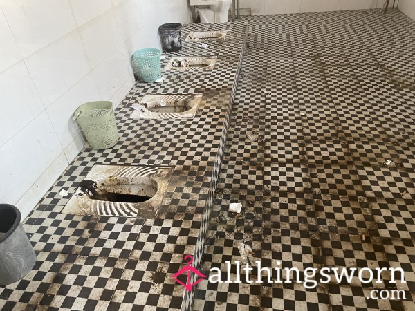 Photos Of Squat Toilets In China（These Are Just Display Photos Of Squat Toilets In China, Not Photos Of Me Using The Toilet. Please Review Them Carefully Before Deciding Whether To Unlock The