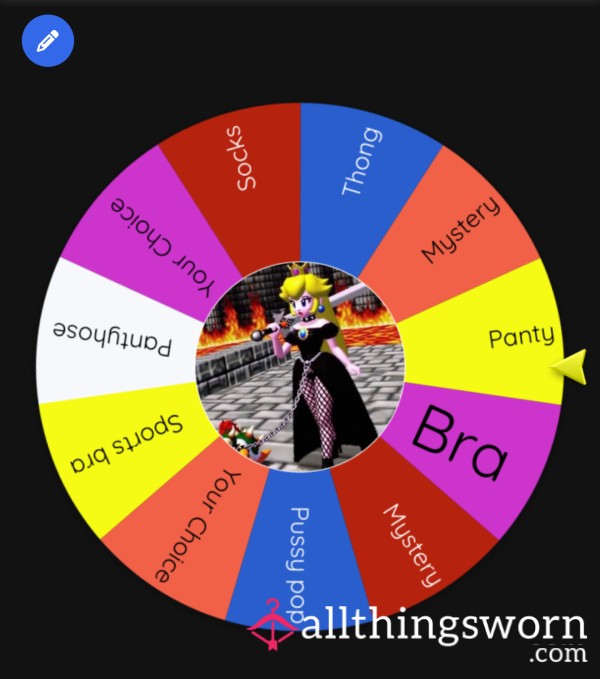 Physical Item Wheel Spin