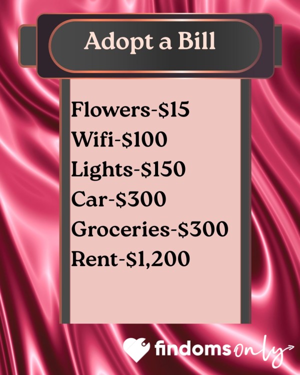 Pick A Bill Any Bill!!