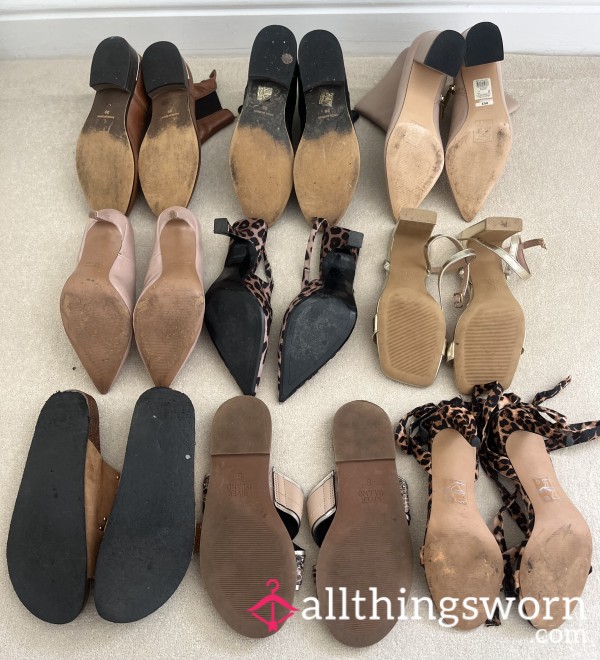 Pick A Pair Of Worn Soles 👠 🥾 👡