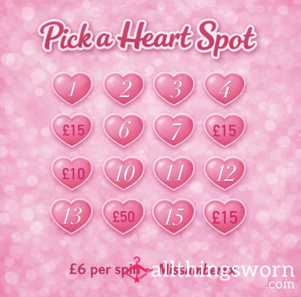 Pick A PINK Spot! 🩷 Chances Of Winning Upto £50 Store Credit!!😳 Prize EVERY Time💋