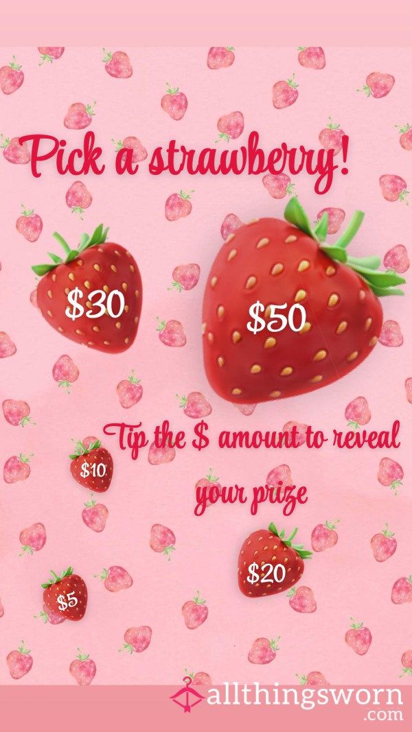 PICK A STRAWBERRY GAME 🍓