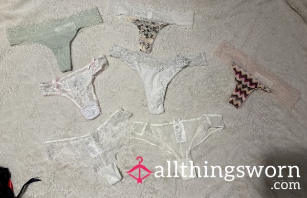 Pick A Thong For Me To Wear Size 6 Petite Blonde Tight Little A**