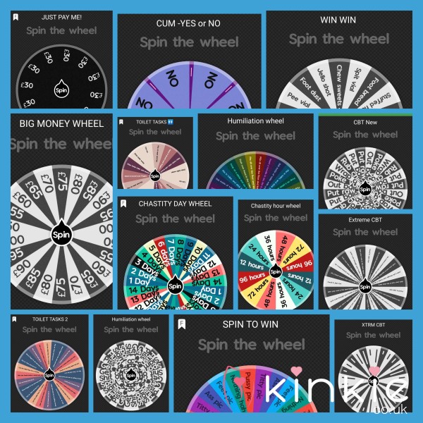 Pick A Wheel To Spin For A Task.