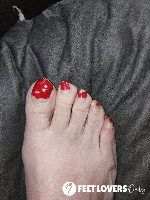 Pick My Color And Watch My Next Pedi Live