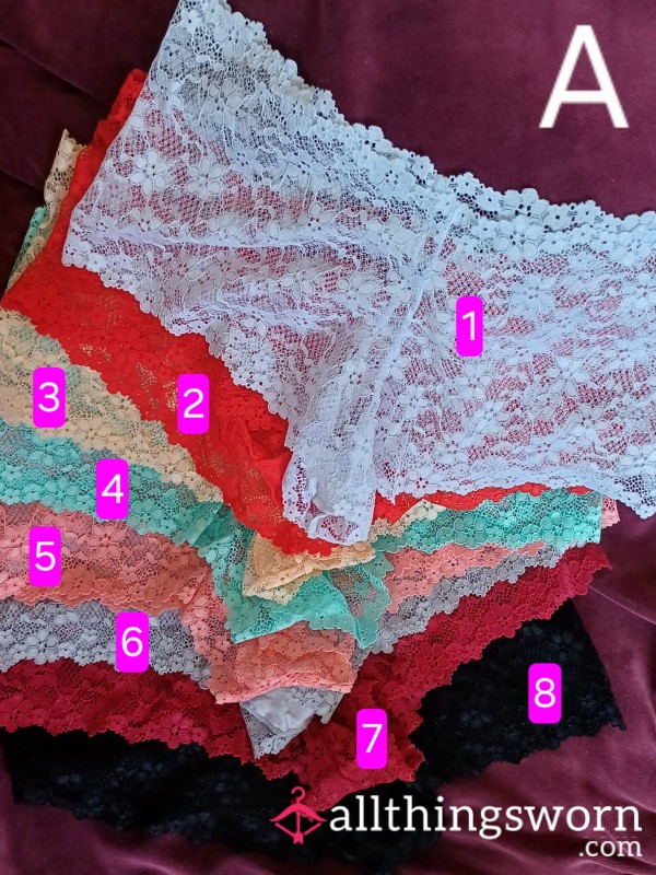Pick My Lace – Fresh Knickers, Worn Your Way