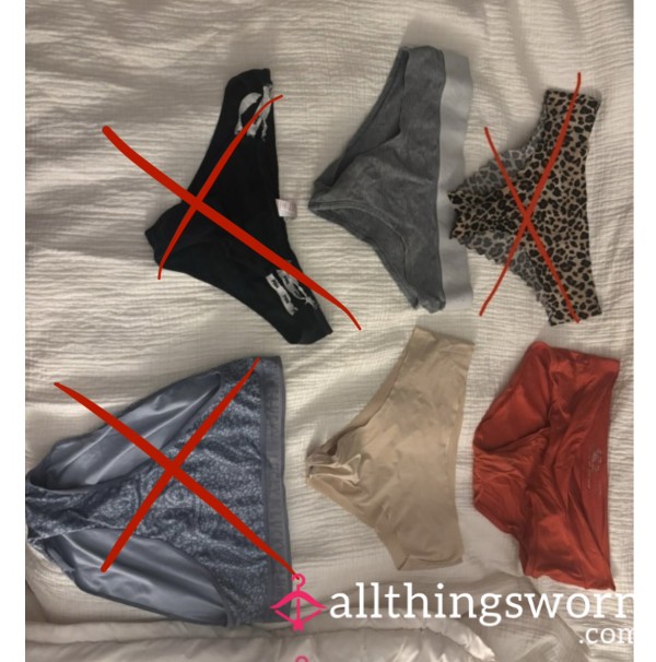Pick Panties For Me To Wear For You ❤️
