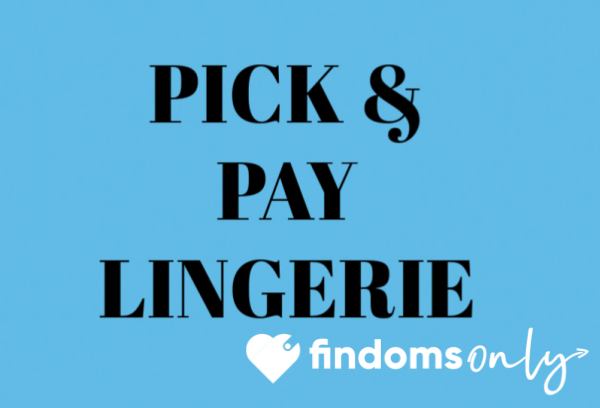 PICK & PAY LINGERIE ✨💋🍒