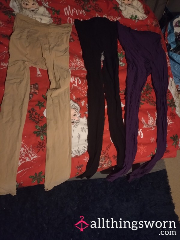 Pick Which Colour Tights You Like Me To Wear For 48 Hrs And I'll Post Them Sealed For Freshness The Next Day