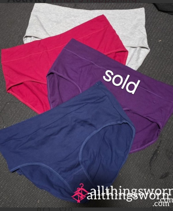 Pick Your Cotton Panty Wear.
