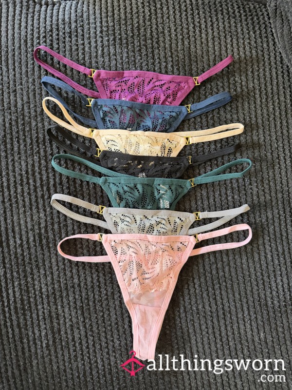 Pick Your Favourite Colour Lace G- String🌈