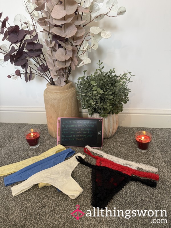 Pick Your Favourite Colour Thong