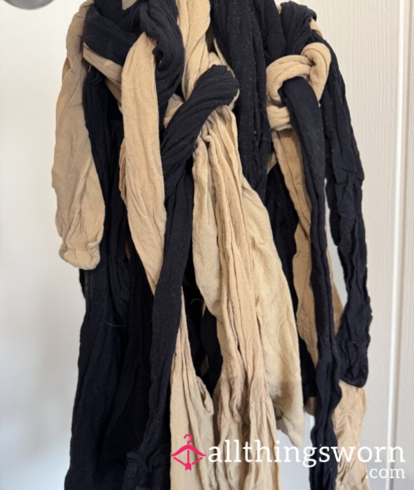 🖤 Pick-Your-Favourite Worn Tights 🖤