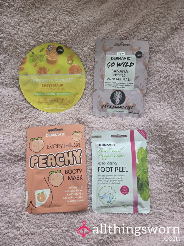 Face, Foot, Hair & Bu*t Masks
